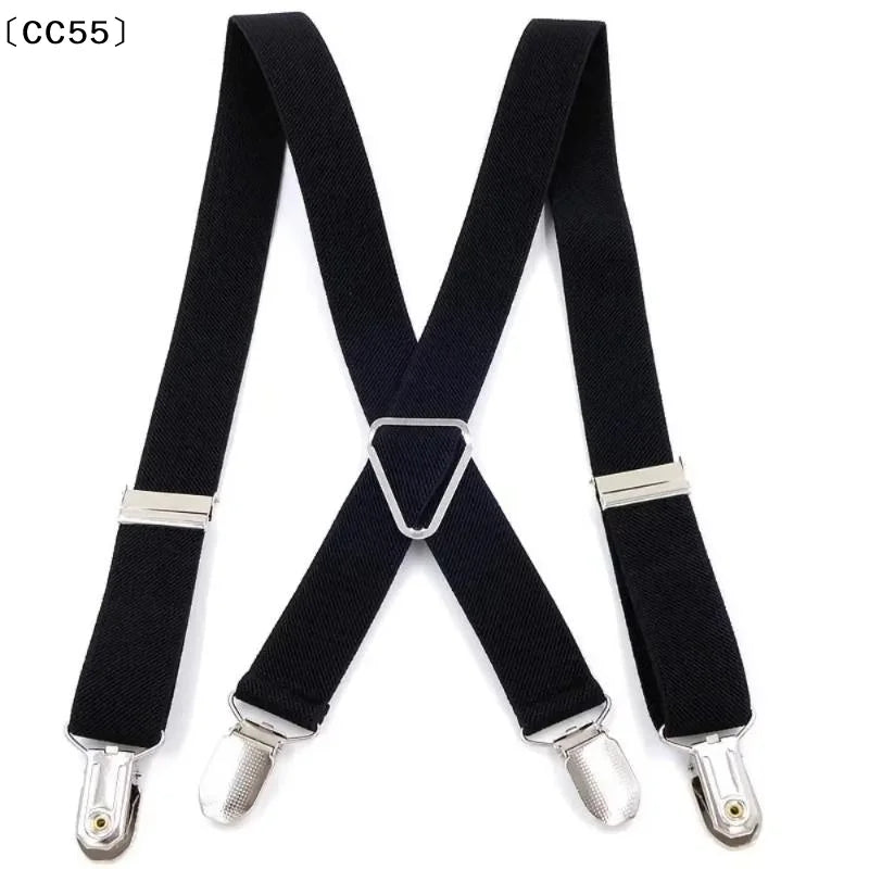 Adjustable X-Back Suspenders for Men, Women & Kids Suspenders & Braces Qst