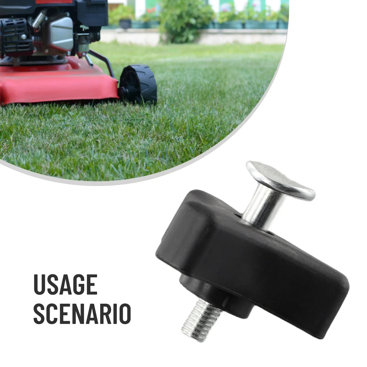 Triangle Handle Knob Nut Bolt for Honda Lawn Mower Lawn Mower Knob Bolt Qme