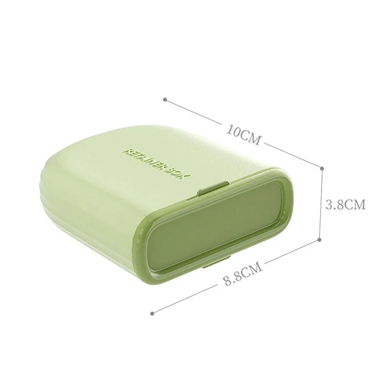 Portable Sealed Retainer & Aligner Travel Case | 3 Colors Retainer Travel Case Qme C