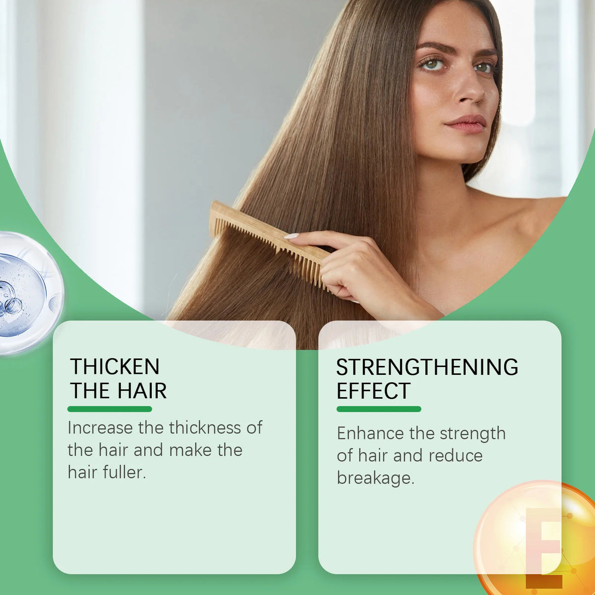 Hoegoa Rosemary Oil Shampoo – Volumizing & Hair Strengthening Hair Growth Shampoo Qst