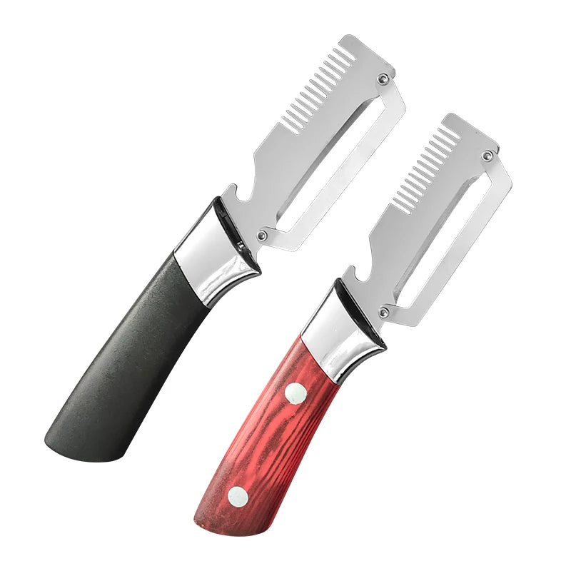 3-in-1 Stainless Steel Vegetable Peeler with Bottle Opener Vegetable Peeler Qst Peeler A B