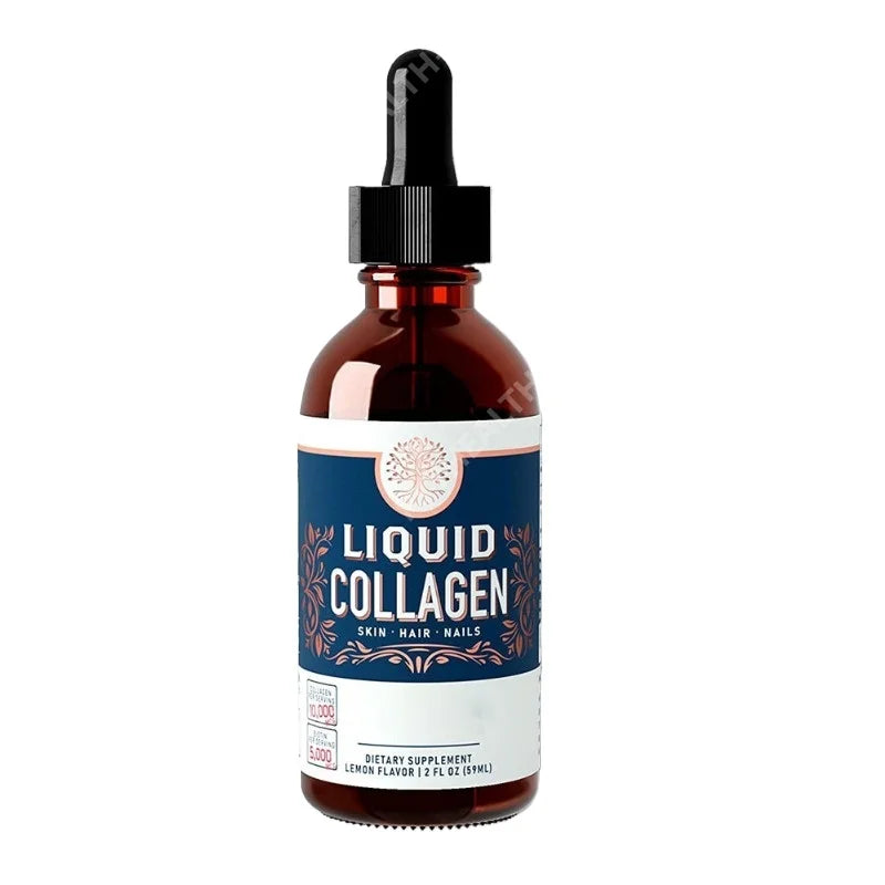 Liquid Collagen with Biotin 30,000mcg – Hair, Skin & Nails Liquid Collagen Supplement Qst