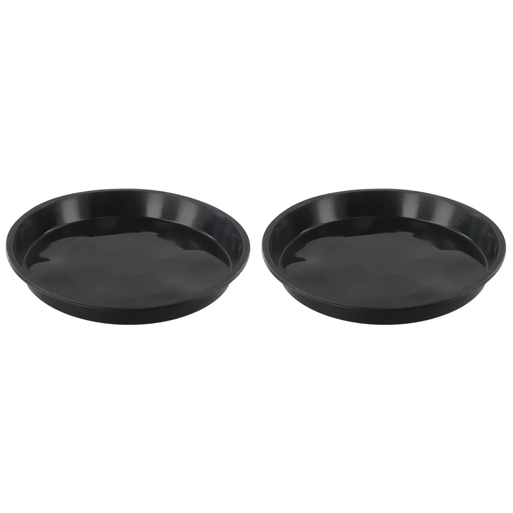 Round PP Plant Pot Saucers for Succulents – 4 to 10 Inch Plant Pot Saucer Qme 8 inch