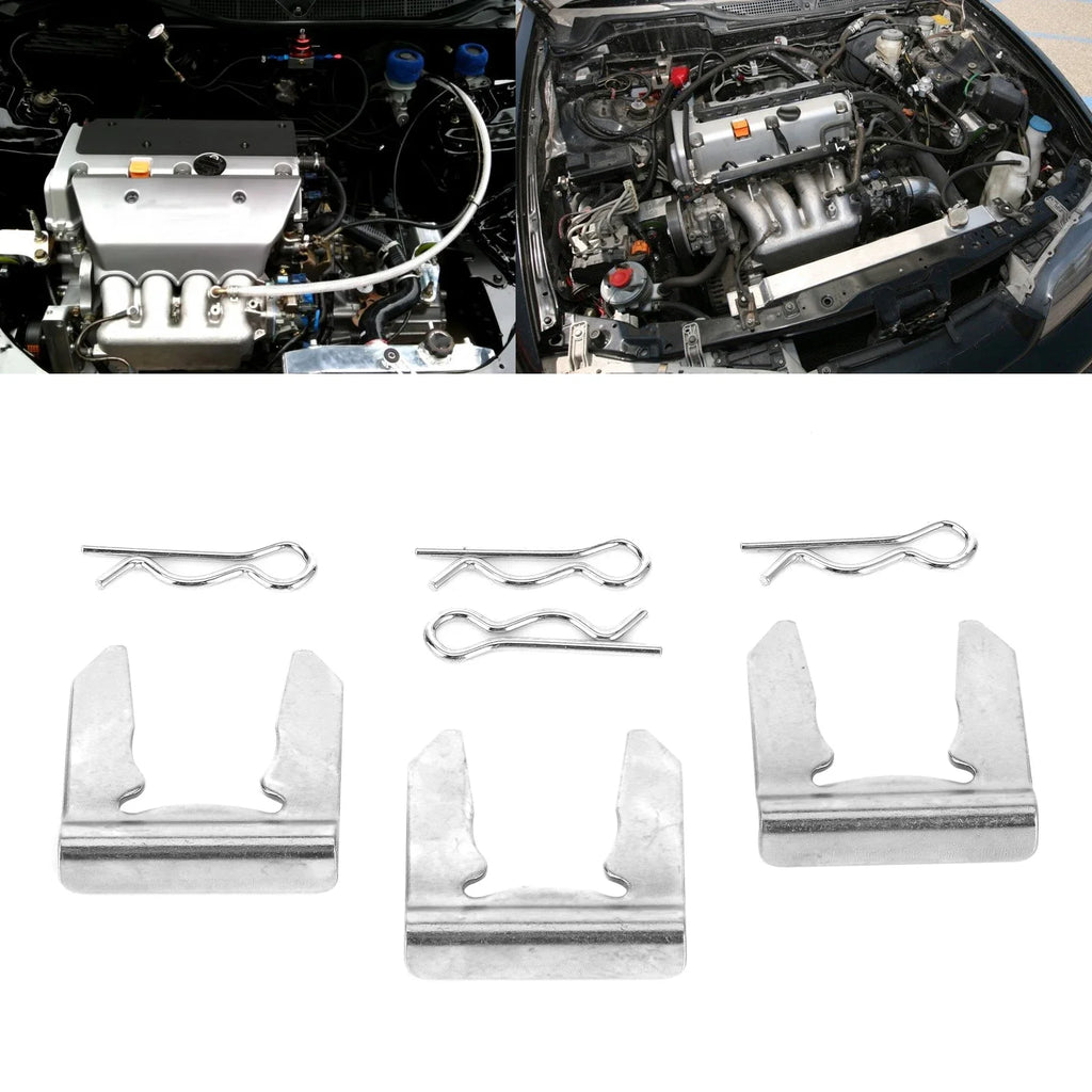 Shifter Cable Mounting Clip Pin Kit KTD-CAB-HRD | EK EG K-Swap Shifter Cable Hardware Qme