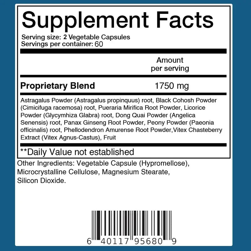 Pslalae Inner Ear Balance Capsules – Daily Wellness Supplement Herbal Supplement Qst