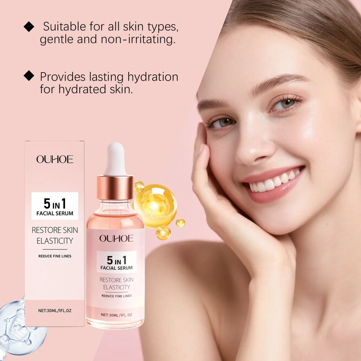 Vitamin C Niacinamide Face Serum – Brightening & Anti-Aging Brightening Face Serum Qme