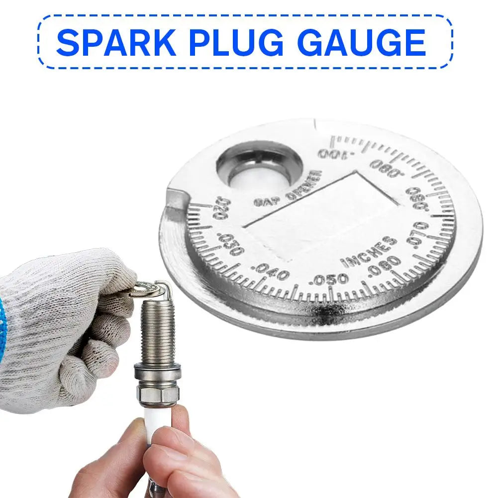 Spark Plug Gap Gauge Tool – Nickel Alloy Coin Gapper Spark Plug Gap Gauge Qme