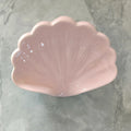Creative Shell Soap Dish with Drain – Plastic Bathroom Holder Soap Dish Qme Pink