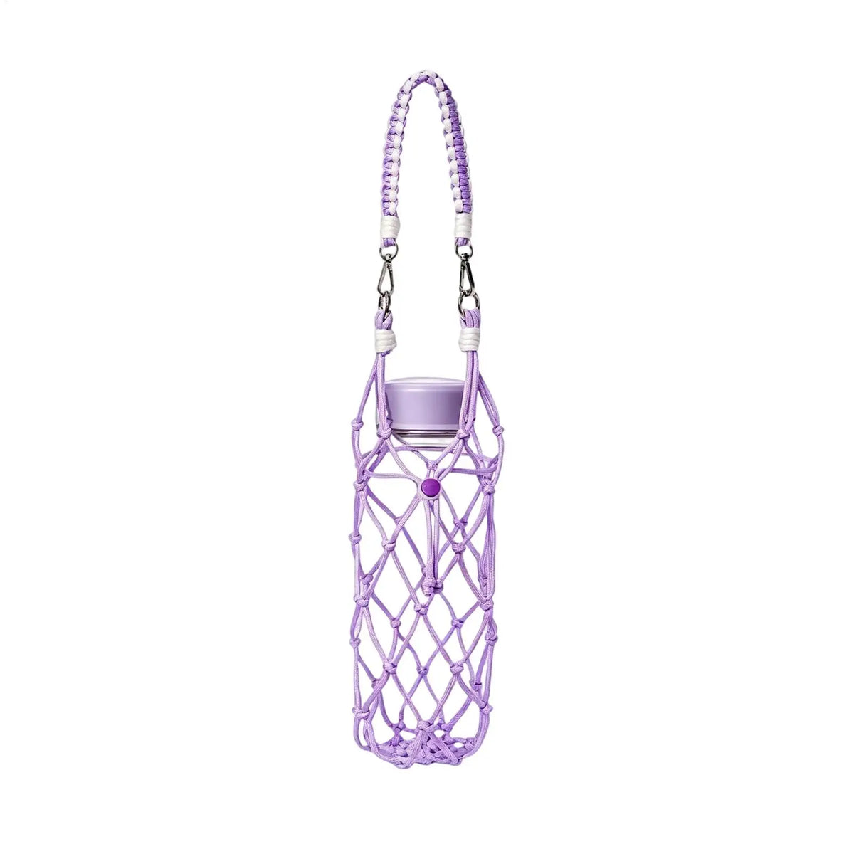 Cotton Water Bottle Carrier Bag with Adjustable Strap Water Bottle Carrier Qme