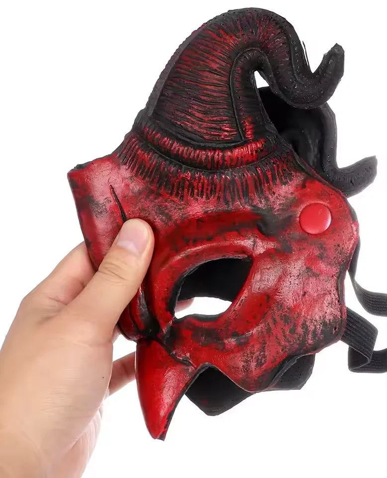Devil Demon Bull Mask – Halloween Cosplay Masquerade Party Costume Mask Qst