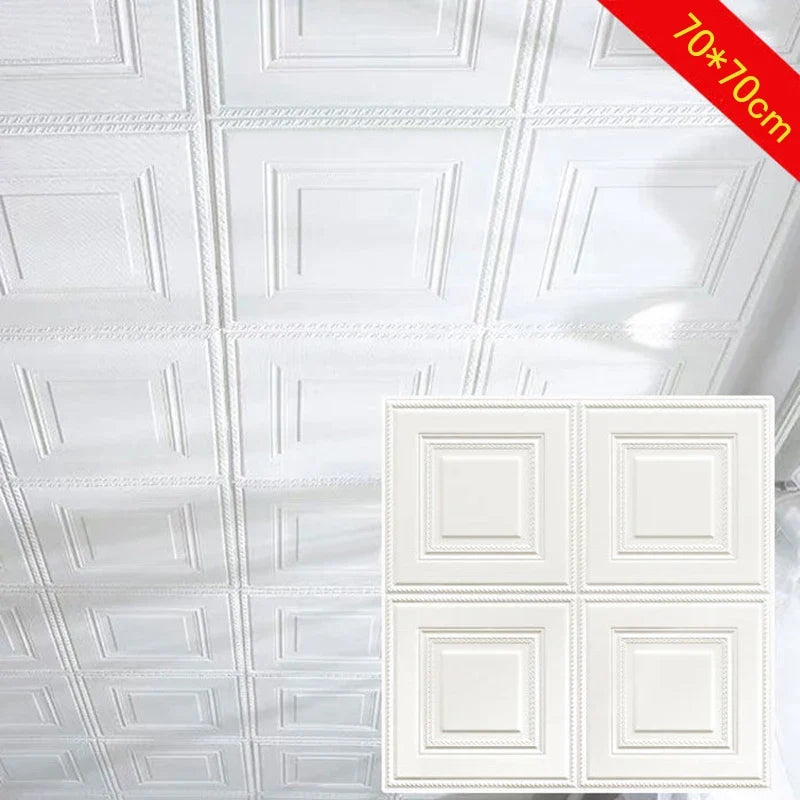 3D Foam Wall Stickers Self-Adhesive Decor Panels 35x35cm 3D Wall Stickers Qme
