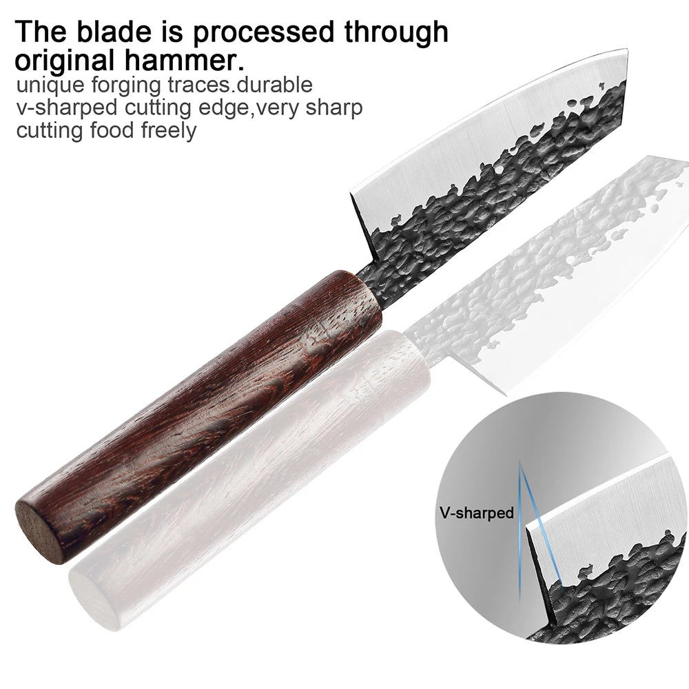 XITUO Fillet Knife – High Carbon Steel Boning Knife 11.5" Fillet Knife Qst