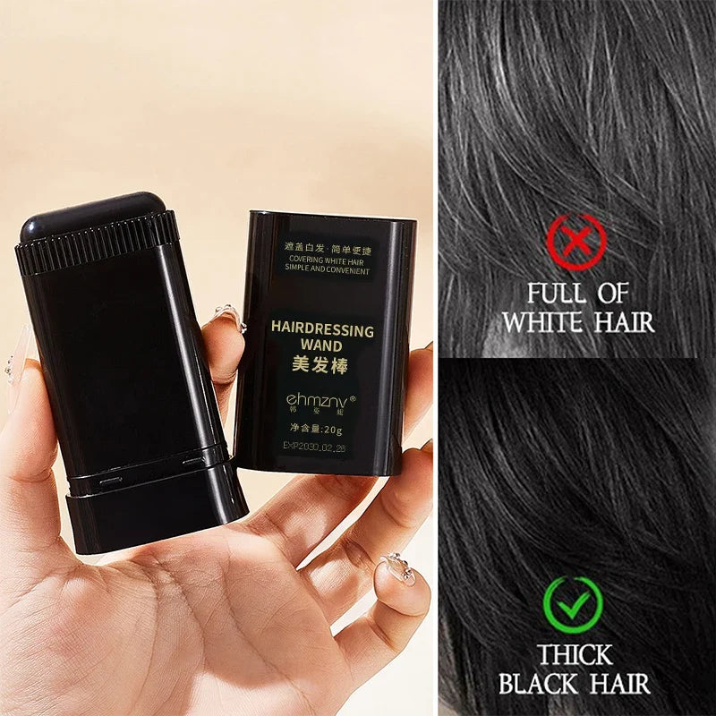Quick Cover Hair Color Stick – Instant Gray Concealer Wand Hair Color Stick Qme