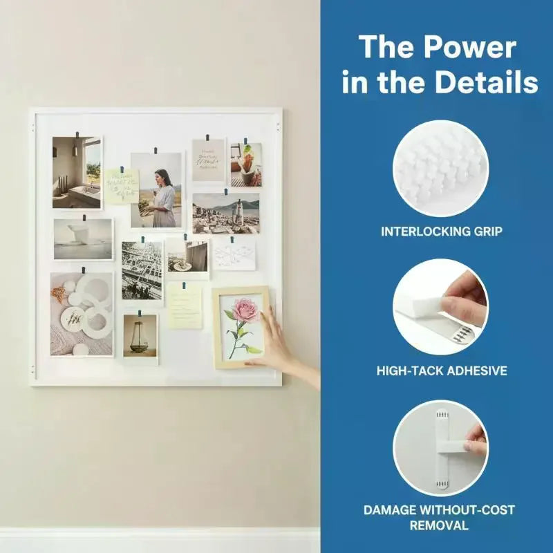 Double-Sided Adhesive Mounting Strips for Pictures & Walls Adhesive Mounting Strips Qme
