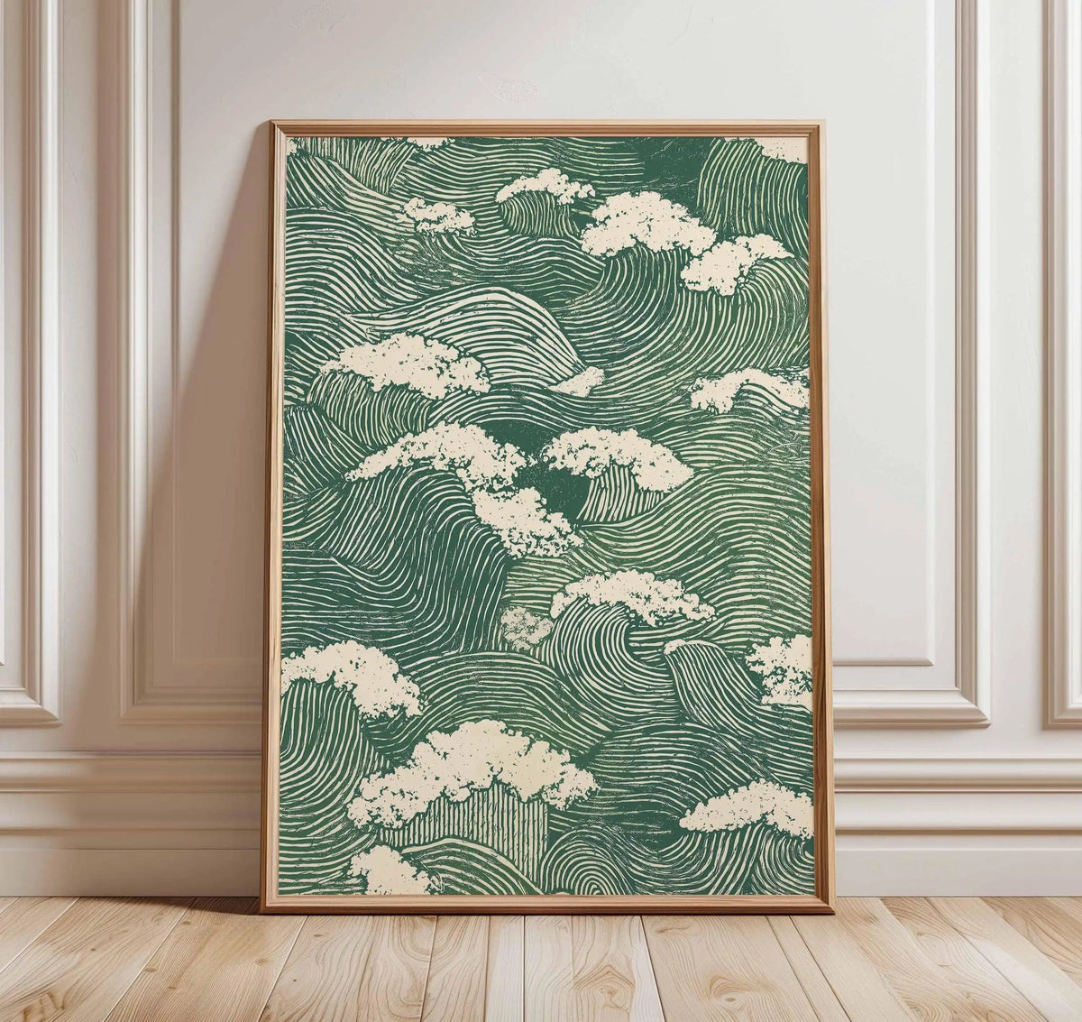 Japanese Crane Vintage Ukiyo-e Canvas Wall Art Print Canvas Wall Art Qst