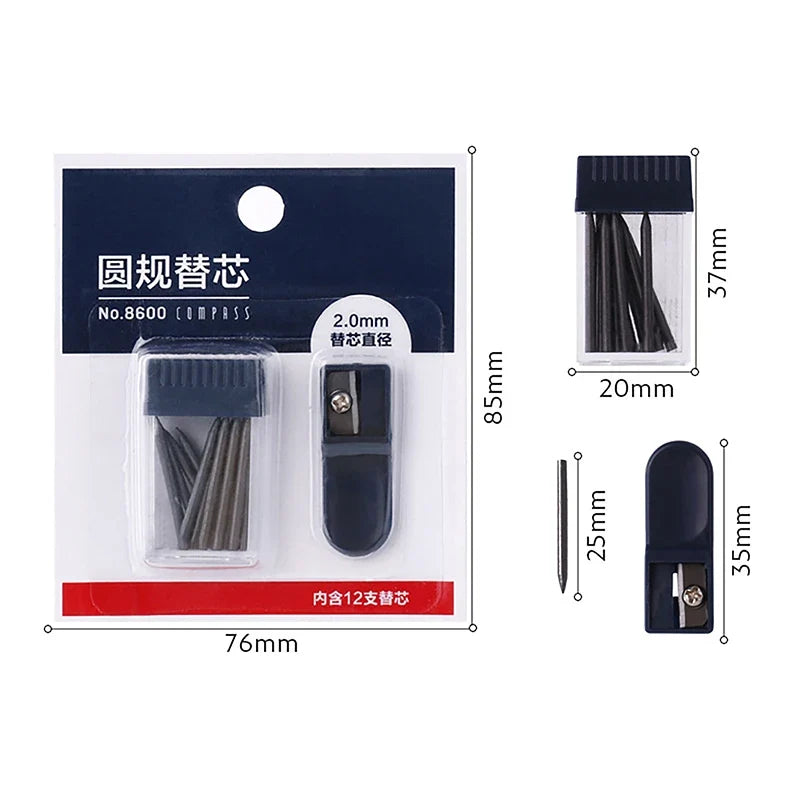 Compass Lead Core & Pointer Sharpener | Graphite Pencil Tips Compass Lead Sharpener Qme