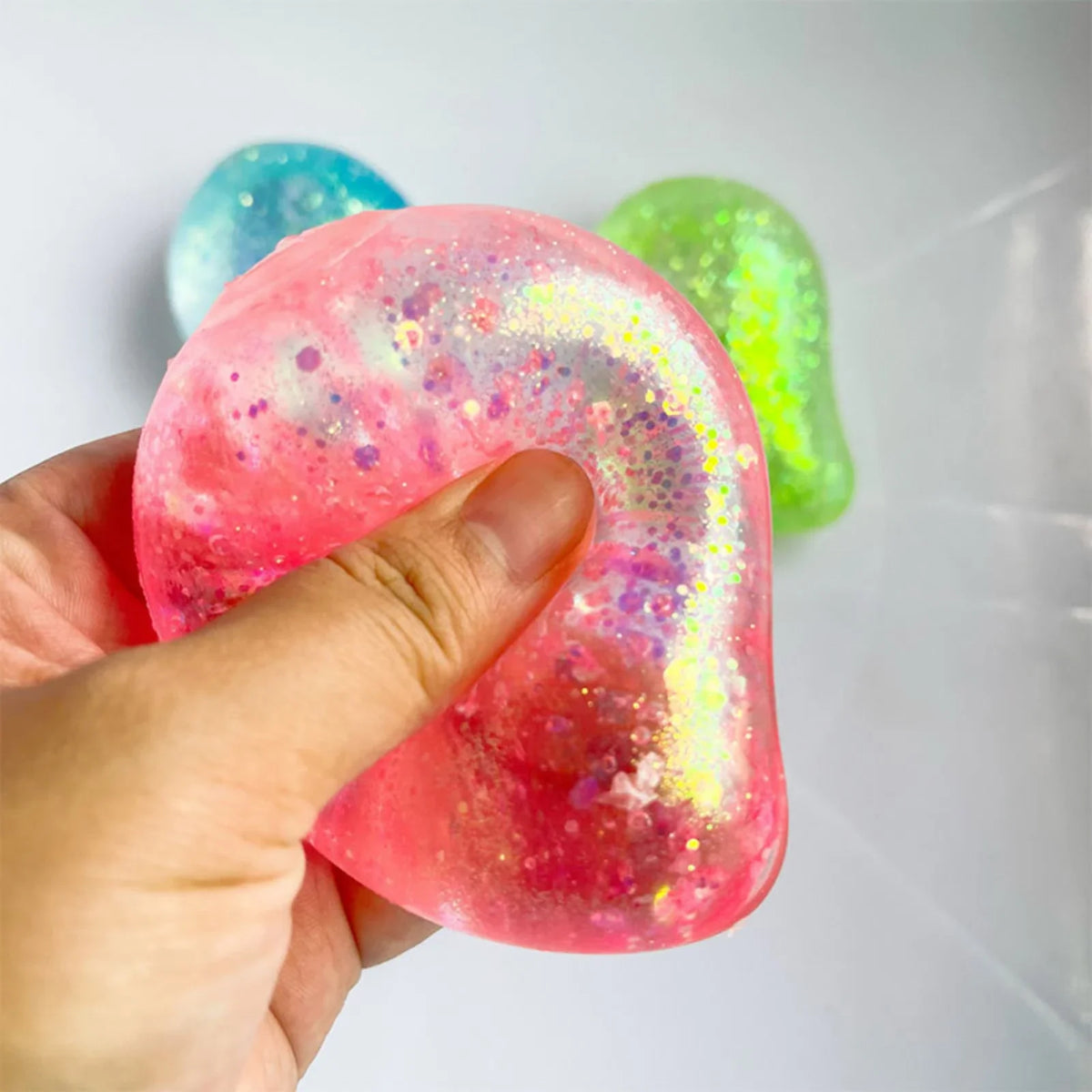 Mango Slow-Rising Squish Fidget Toy – ASMR Sensory Ball Squishy Fidget Toy Qme