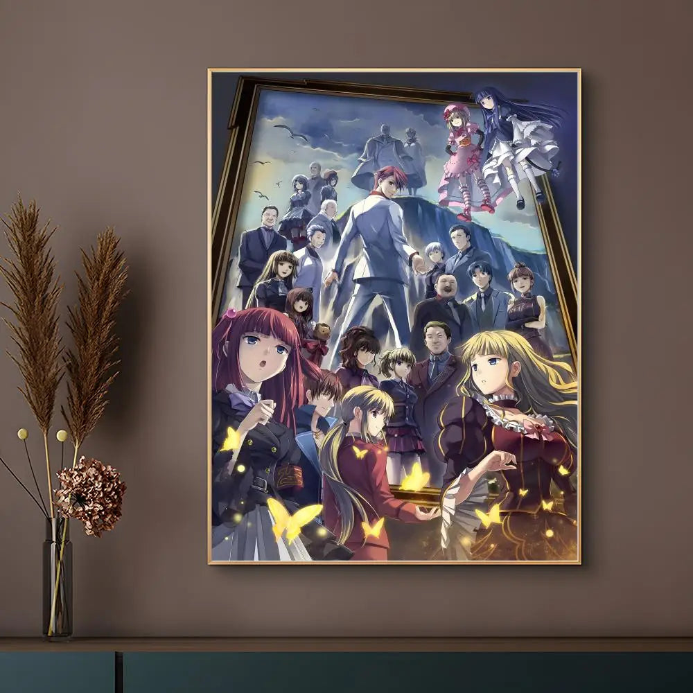Umineko When They Cry Anime Poster – HD Canvas Wall Art Anime Canvas Poster Qst z2 20x30cm Unframed