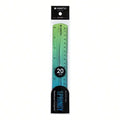Flexible Rainbow Ruler 15cm/20cm – Dual Cm & Inch Scale Flexible Ruler Qst 20cm-green