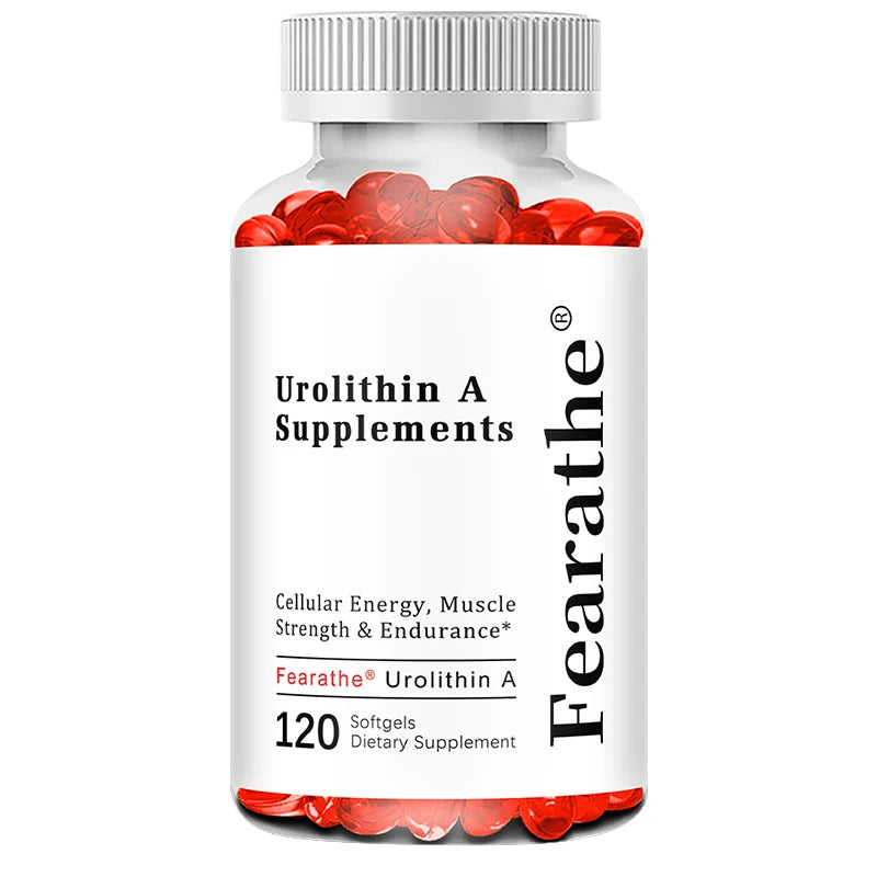 Urolithin A 5000mg Capsules – Cellular Health & Energy Wellness Capsule Supplement Qst 120 count-1 bottle