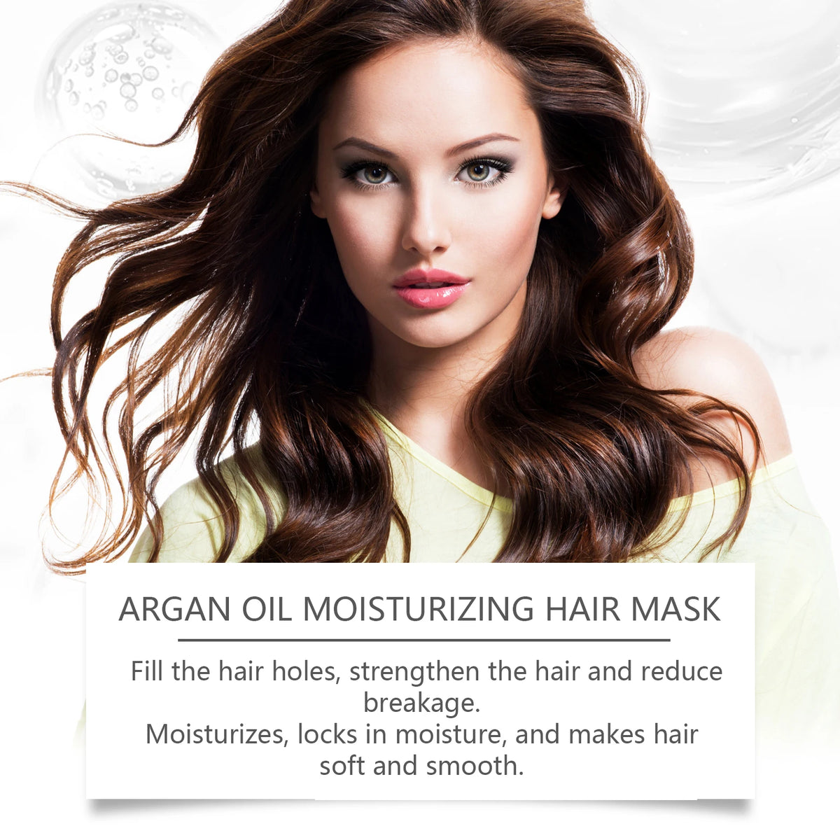 Eelhoe Moroccan Oil Hair Mask – Deep Moisture & Shine 100g Hair Treatment Mask Qst