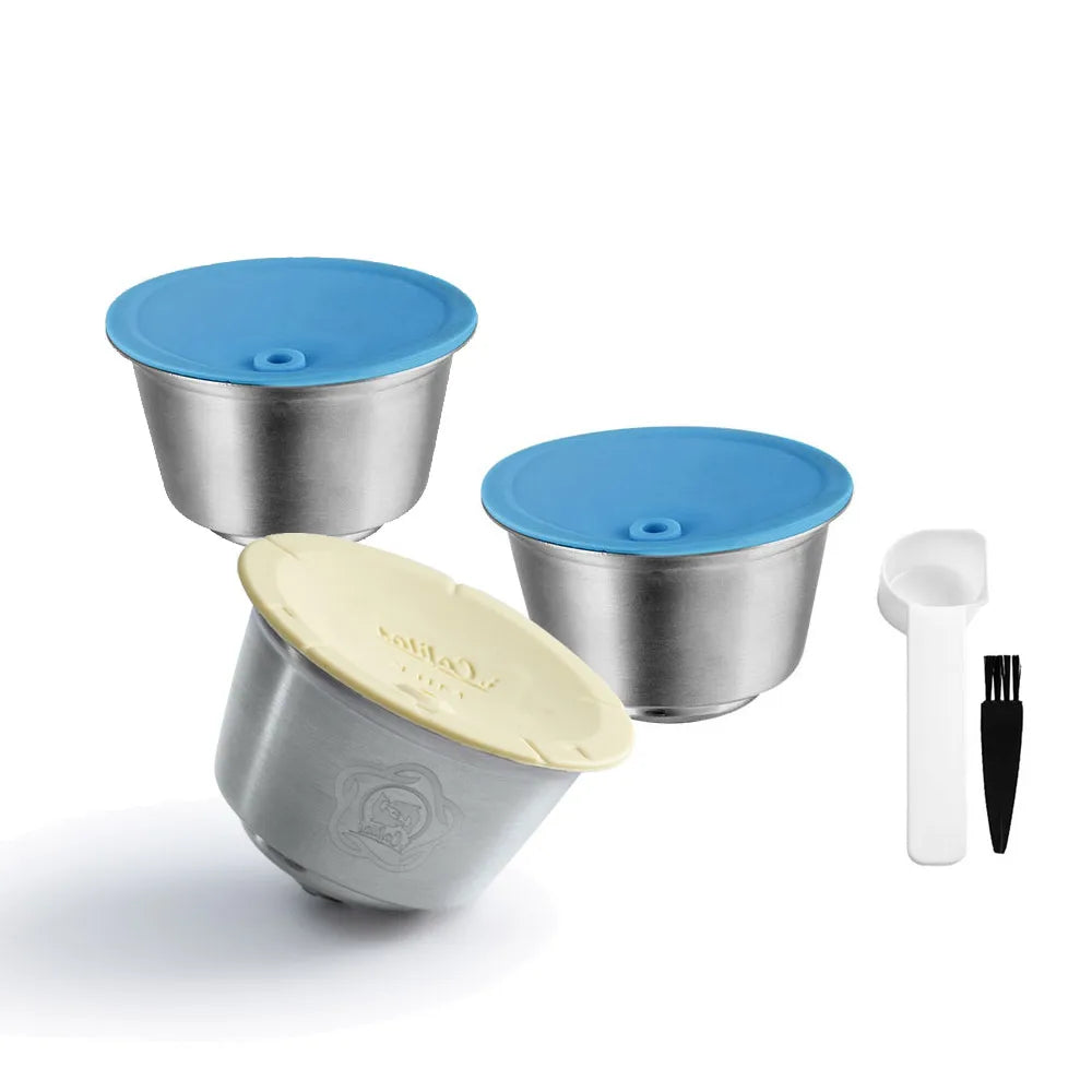 Reusable Stainless Steel Coffee Capsules for Dolce Gusto Reusable Coffee Capsules Qst 2coffee B 1MILK