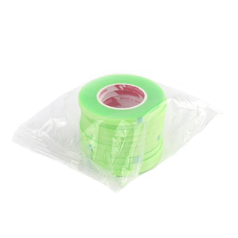 Micropore Eyelash Extension Tape – Breathable PE Under Eye Tape Eyelash Extension Tape Qme 10pcs green