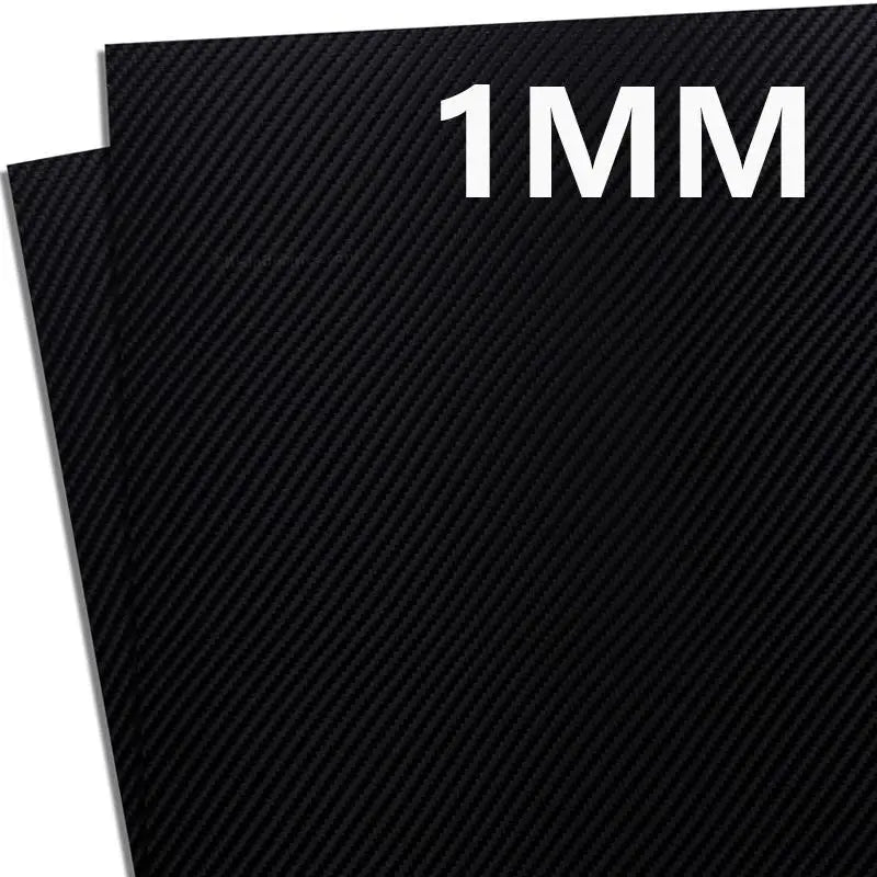 KYDEX Sheet Carbon Fibre Pattern 1mm Thermoplastic – 5 Sizes Thermoplastic Sheet Qst 300x150x1mm
