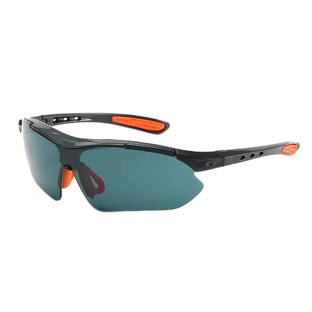 Unisex Cycling Sports Sunglasses – Windproof & Sand Shield Sports Sunglasses Qme MULTI Gray