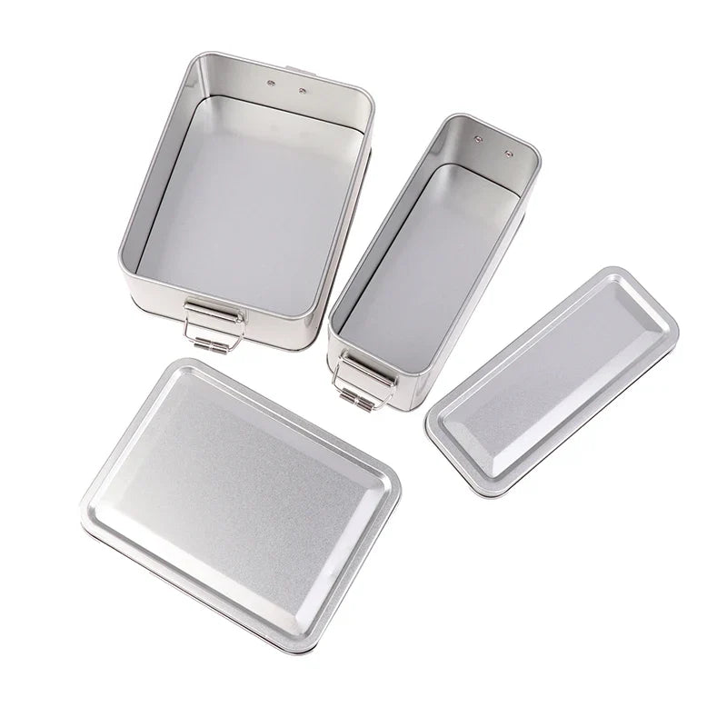 Desktop Storage Tin for Candy, Coffee, Tea & Jewelry Storage Tin Box Qme