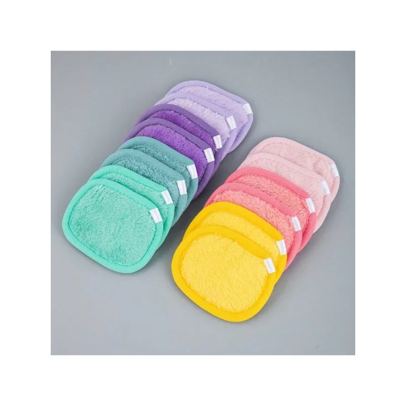 Reusable Microfiber Makeup Remover Pads & Facial Cloths Facial Cleansing Pads Qme