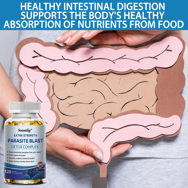 Bowel Cleansing Supplement – Digestive & Immune Support Digestive Supplement Qst