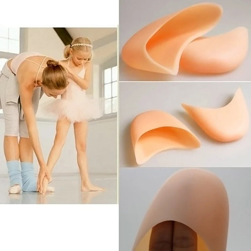 Ballet Toe Pads – Elastic Forefoot Protector for Pointe Dance Ballet Toe Pads Qme