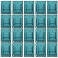Wall Mount Drill Storage Bracket for Makita & Bosch 18V Li-ion Tool Storage Bracket Qme 20pcs Blue
