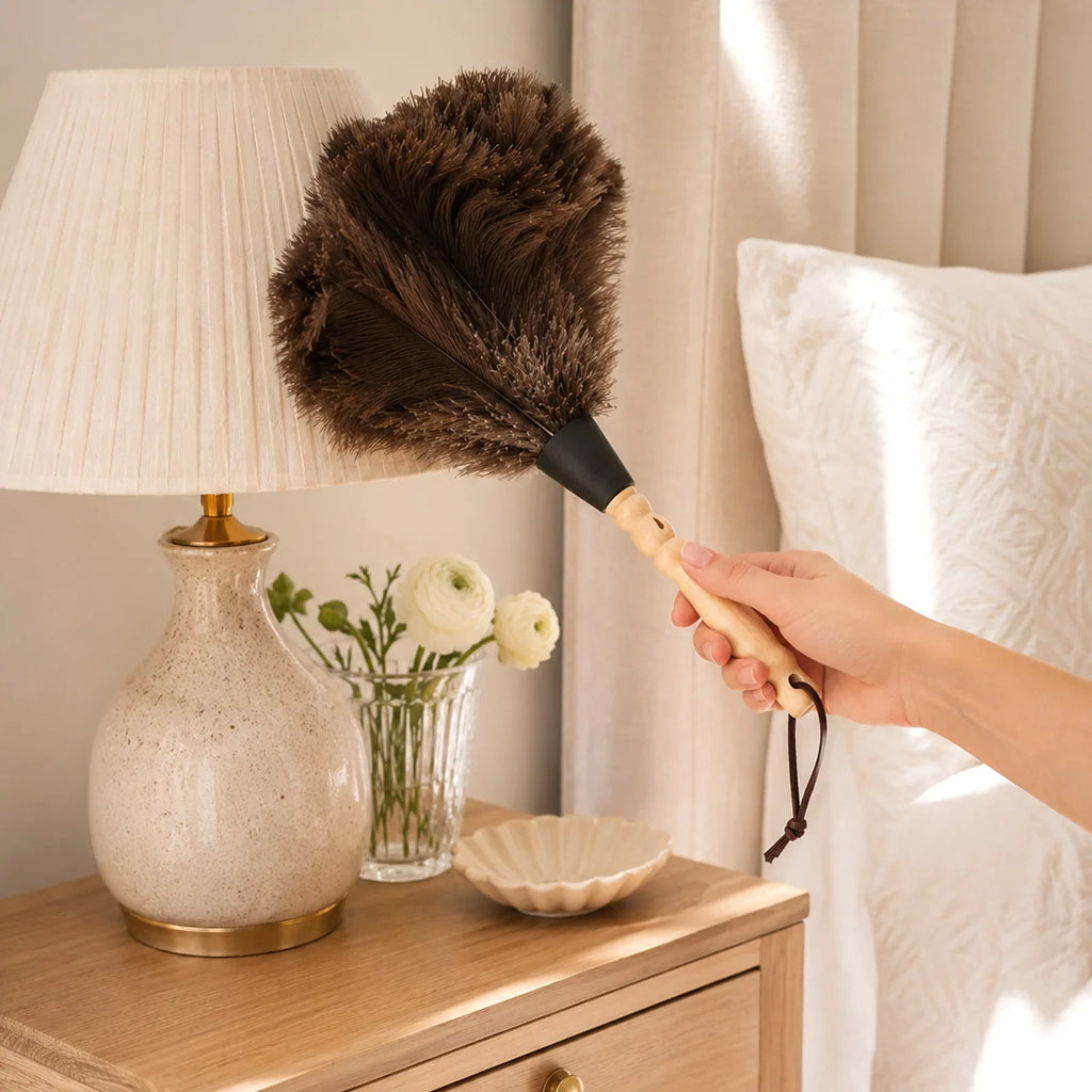 Microfiber Electrostatic Feather Duster – Multifunction Home Microfiber Feather Duster Qme