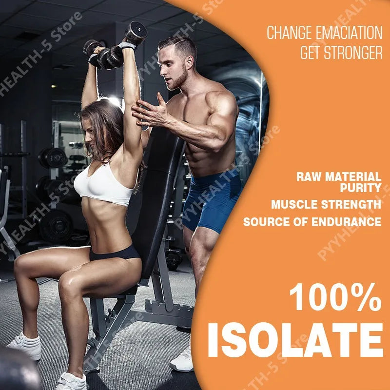 Whey Protein Isolate Powder Non-GMO Gluten Free 1000g 40 Servings Protein Powder Qst