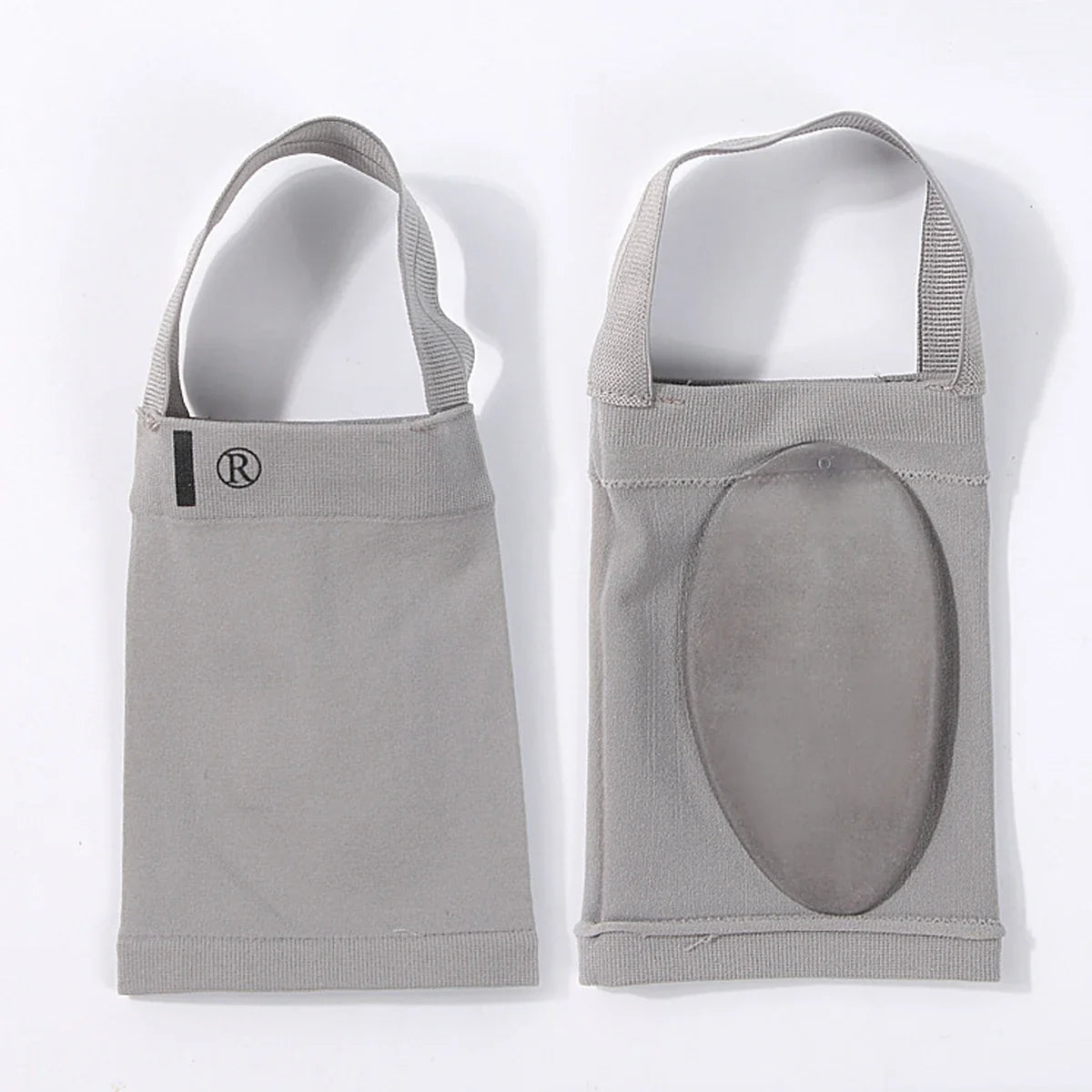 Arch Support Socks with Elastic Strap & Heel Pad – 1 Pair Arch Support Socks Qme GRAY free size