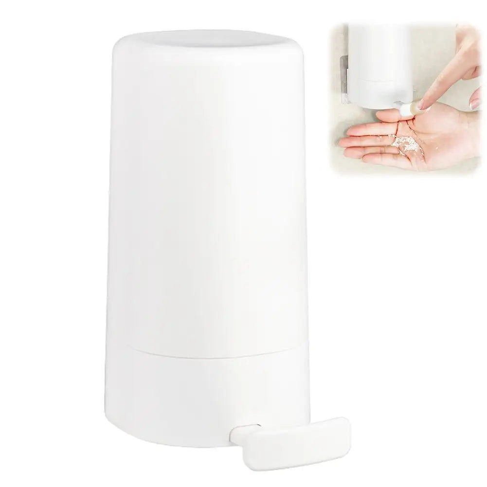 Wall-Mount Bar Soap Dispenser & Grinder Soapbox Dish Soap Grinder Dispenser Qme WHITE CN