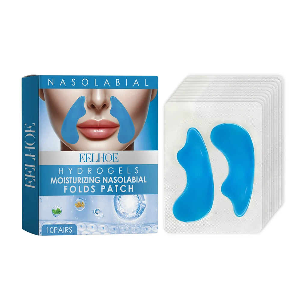 Nasolabial Fold Gel Patches – Hydrating, Firming & Smoothing Facial Gel Patch Qme 1 Boxed