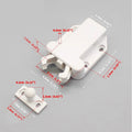 Push-to-Open Cabinet Touch Latch – Door & Drawer Catch 4–6 Pack Cabinet Touch Latch Qme White