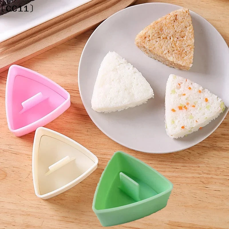 Triangular Onigiri Mold – Sushi Rice Ball Press Kitchen Tool Rice Ball Mold Qme
