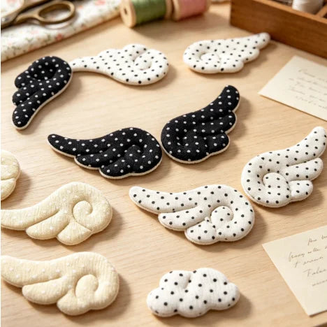 Gothic Lolita Lace Trim DIY Bow Appliques Craft Kit | 19 Colors DIY Craft Trim Kit Qme