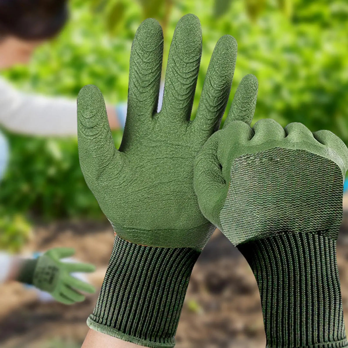 Women's Puncture-Resistant Waterproof Gardening Gloves Gardening Gloves Qme