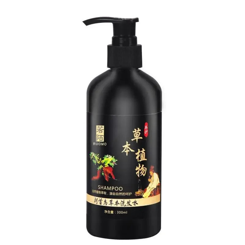 Polygonum Multiflorum Herbal Shampoo – Nourish & Restore Hair Herbal Hair Shampoo Qme