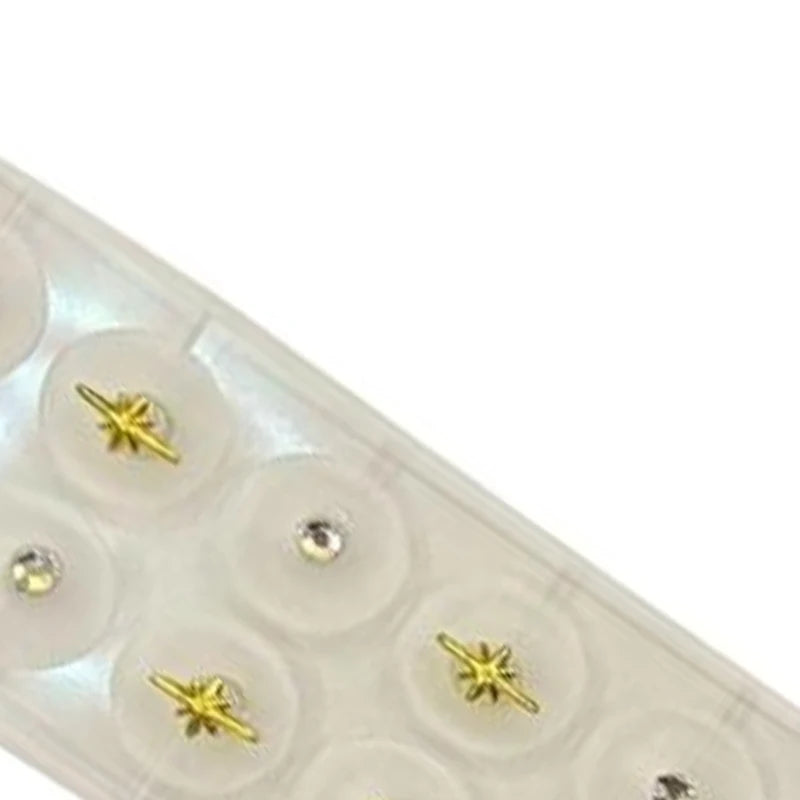 Star Shape Auricular Ear Acupressure Stickers – 20 Patches Acupressure Ear Patches Qst