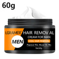 LGRAMER Men's Hair Removal Cream – Body Depilatory 60g Hair Removal Cream Qst 60g