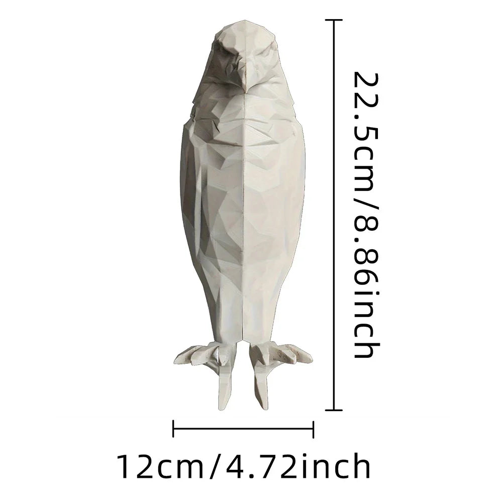 3D Printed Owl Eagle LED Wall Sconce Light | Battery Operated LED Wall Sconce Qme