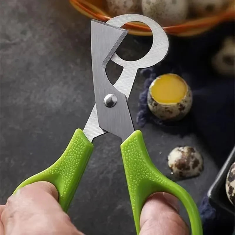 Quail Egg Scissors Cutter Opener – Stainless Steel Kitchen Tool Egg Scissors Cutter Qme