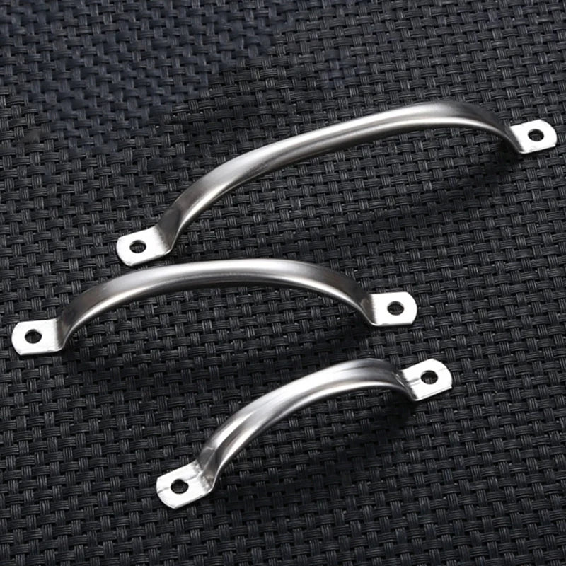 2-Pack Brushed Stainless Steel Cabinet Handles & Drawer Pulls Cabinet Drawer Pulls Qst