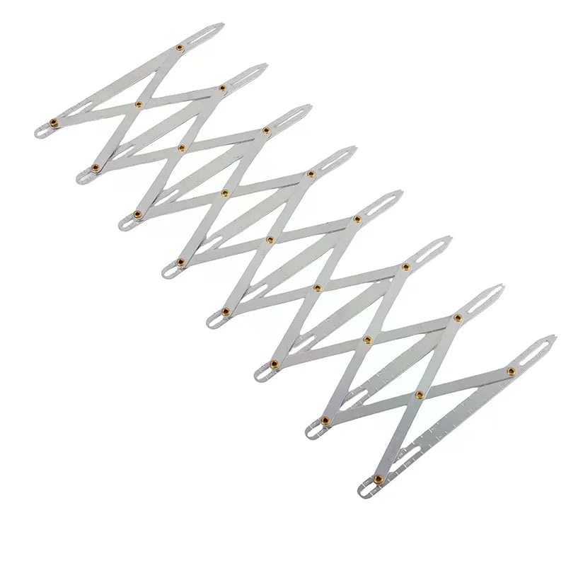 Expanding Buttonhole Sewing Gauge Spacer Guide Rule – Steel Sewing Gauge Tool Qme